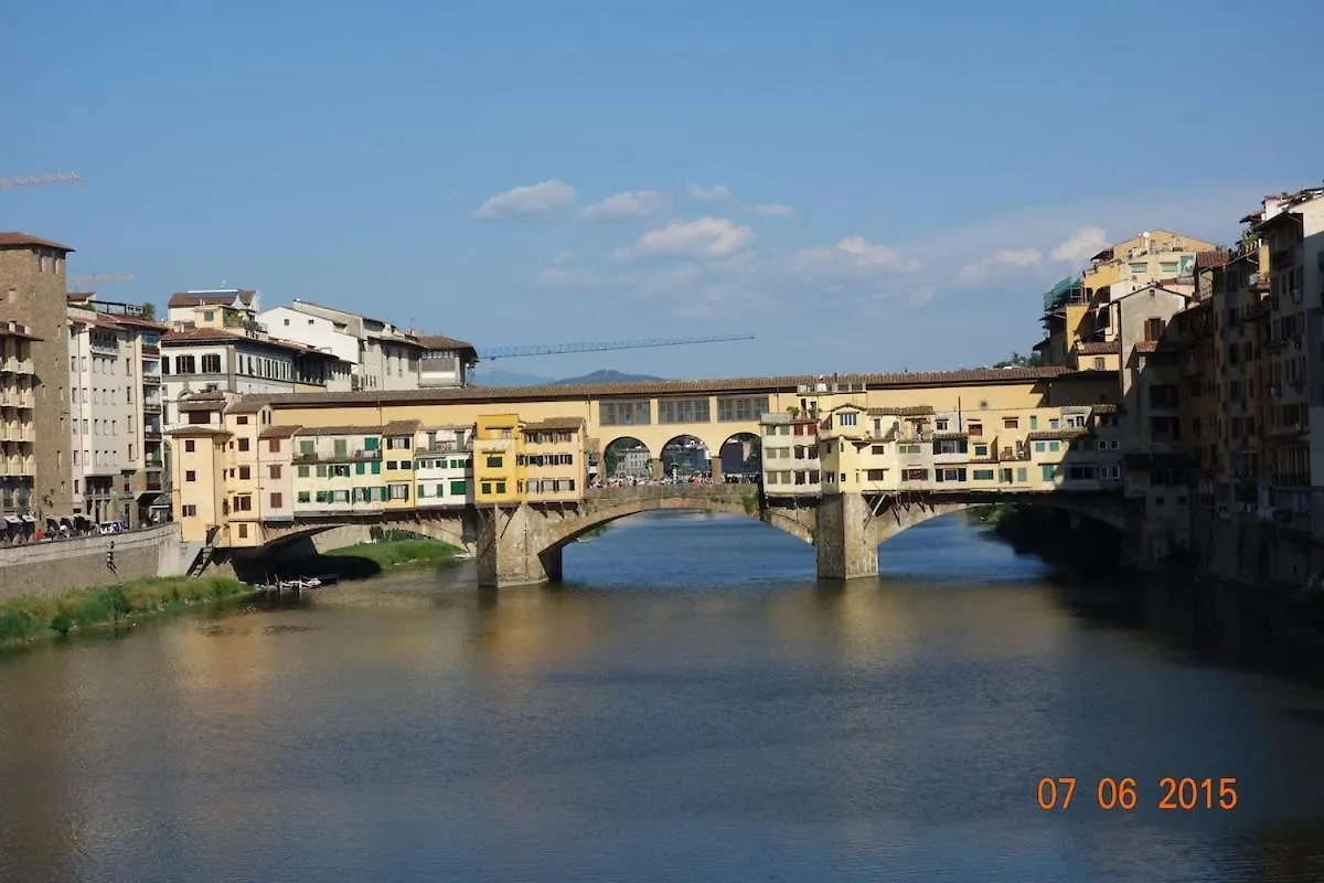 Ponte Vecchio-Old Bridge-Apartment Piazza Pitti Firenze Italien